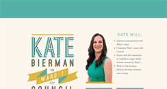 Desktop Screenshot of kate4council.com